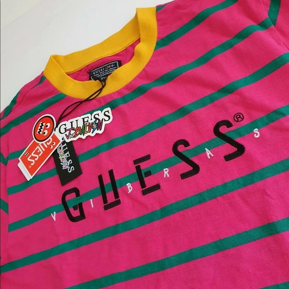 nwt Guess Jeans x J Balvin Vibras Tour T-Shirt M - Picture 2 of 5